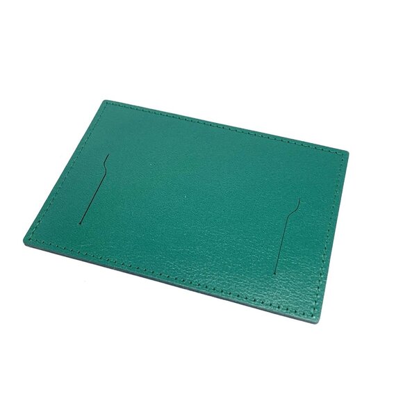Authentic Rolex Green Card Holder Warranty Booklet Worldwide Service Pouch - Picture 6 of 6